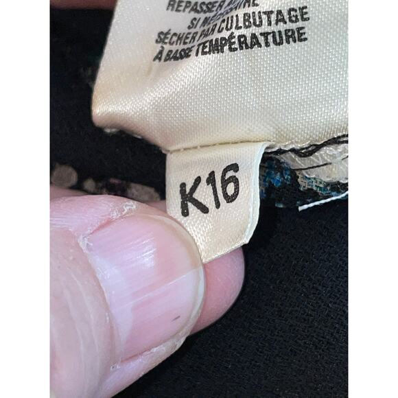 Liz Claiborne Dresses Tunic Top - Size 4 - Gorgeous Floral Design - Picture 11 of 11